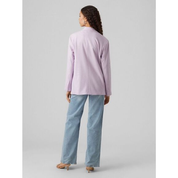 New Vero Moda Classic Blazer in Orchid - Picture 2 of 9